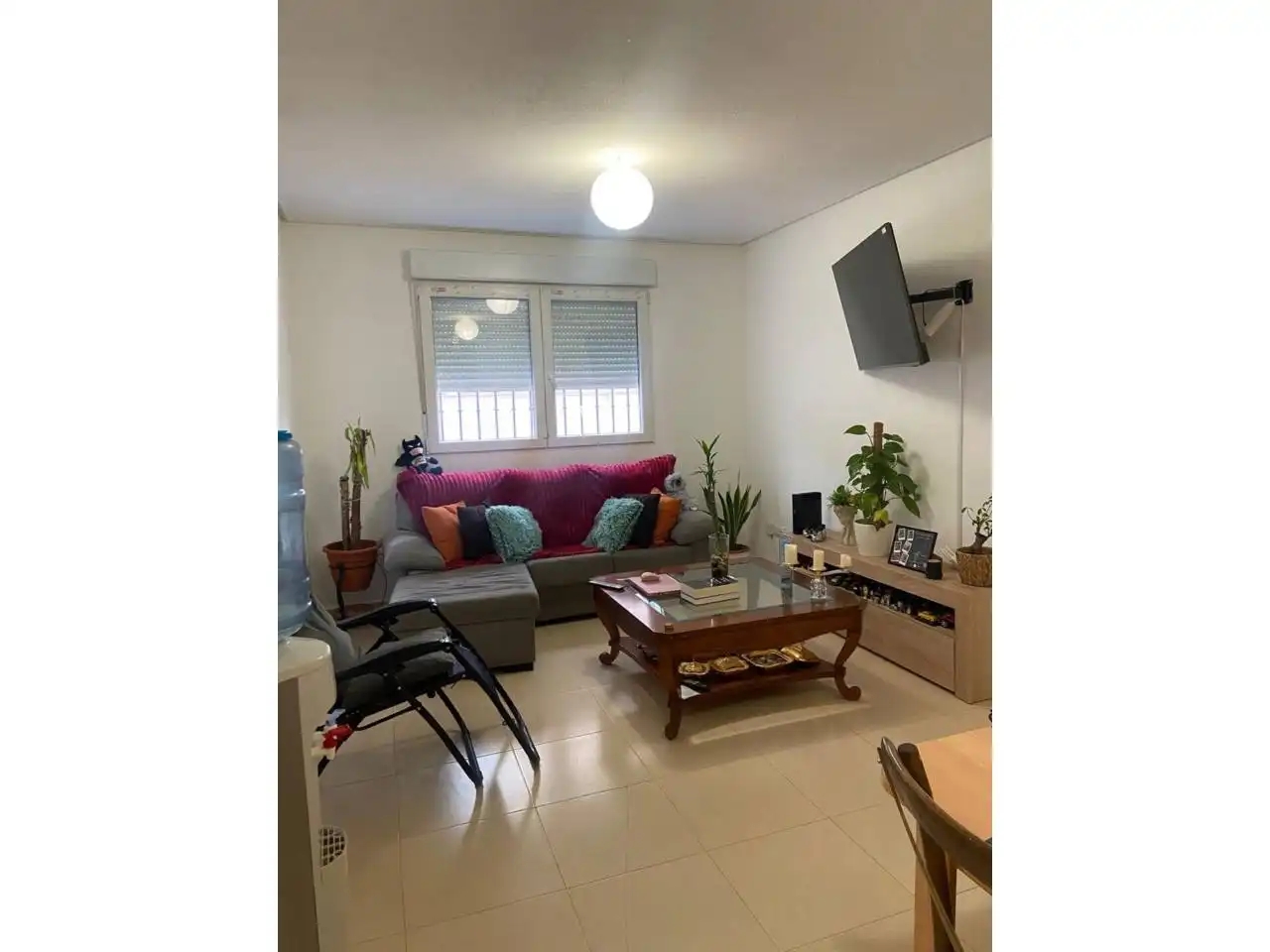 Sala de estar de Piso en venta en Ocaña con Calefacción, Trastero y Amueblado