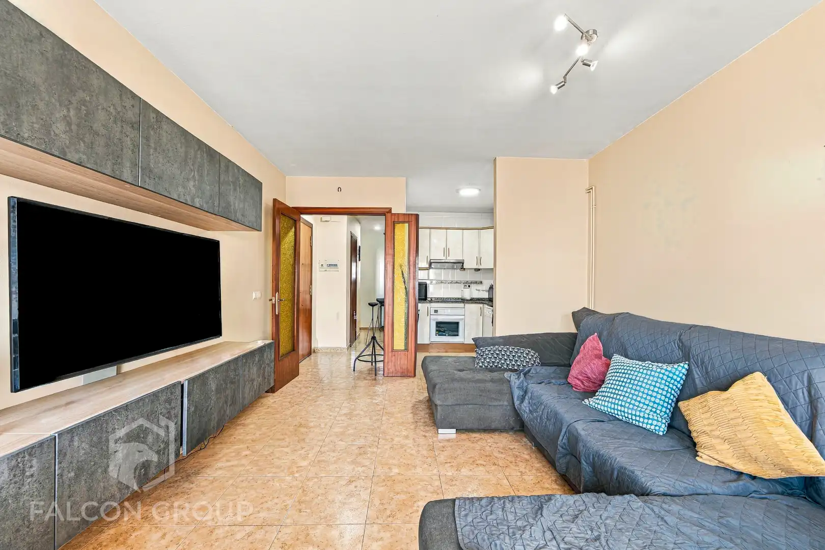 Sala d'estar de Pis en venda en Sant Pere de Ribes amb Aire condicionat, Calefacció i Terrassa