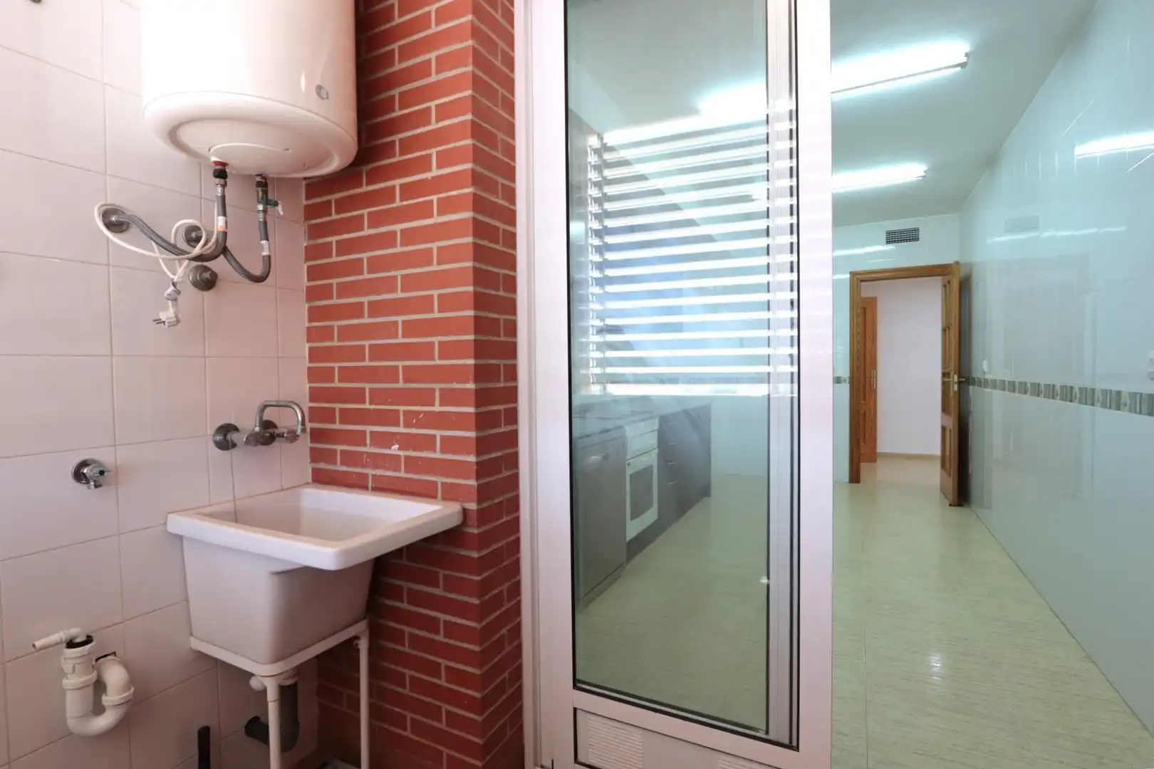 Bathroom of Flat for sale in Fuente Álamo de Murcia  with Air Conditioner, Heating and Terrace