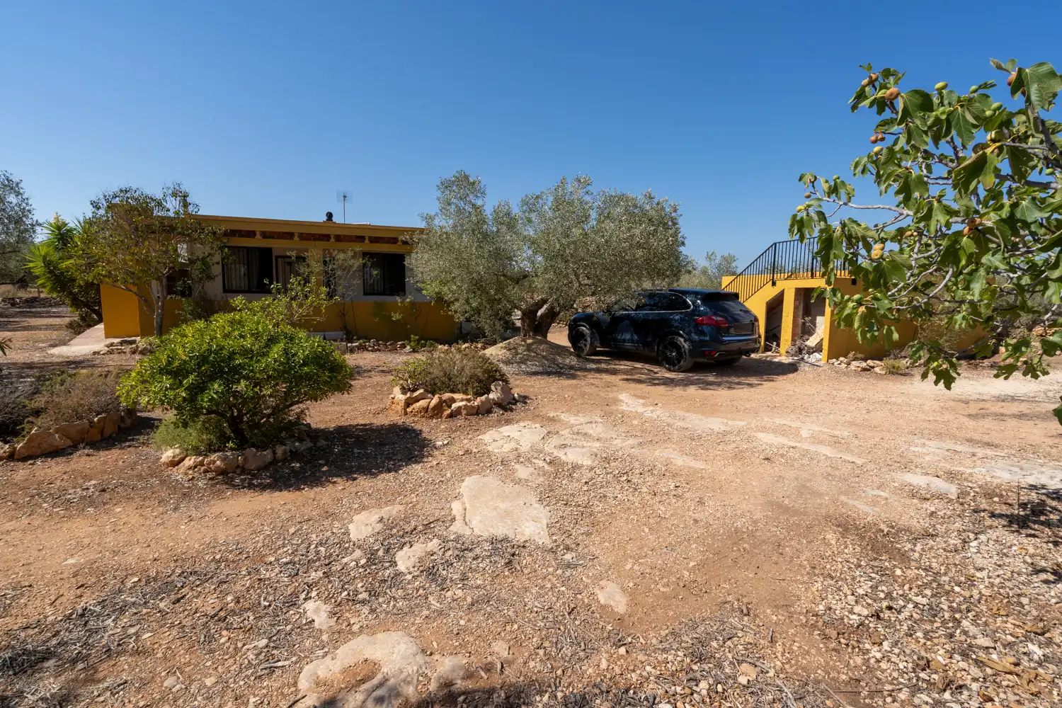 Vista exterior de Finca rústica en venta en L'Aldea con Terraza y Amueblado