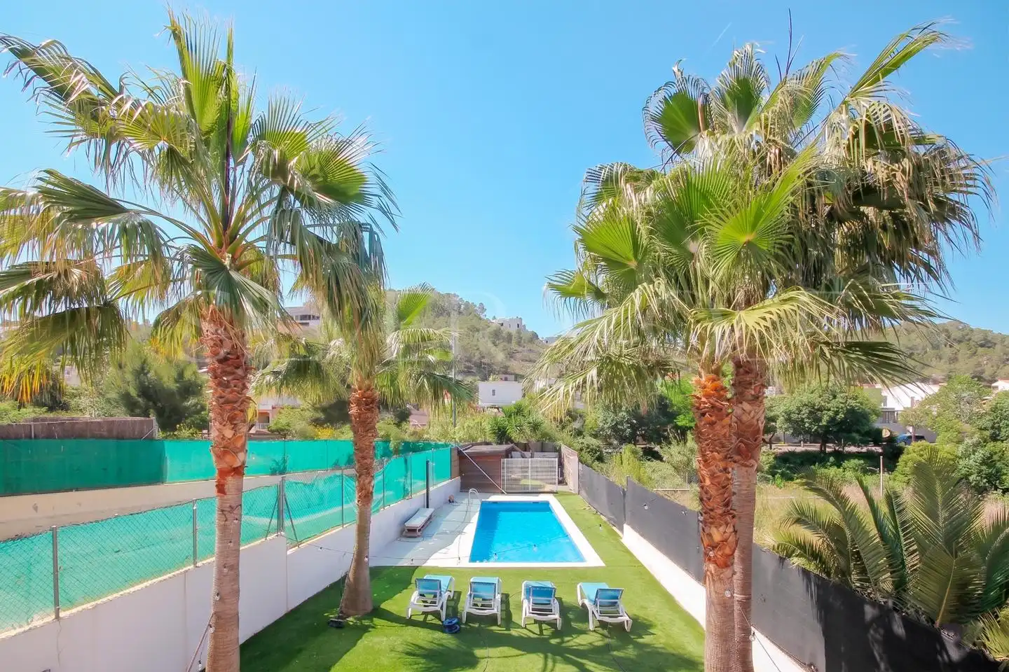 Swimming pool of Houses for sale in Sant Pere de Ribes  with Air Conditioner, Private garden and Storage room