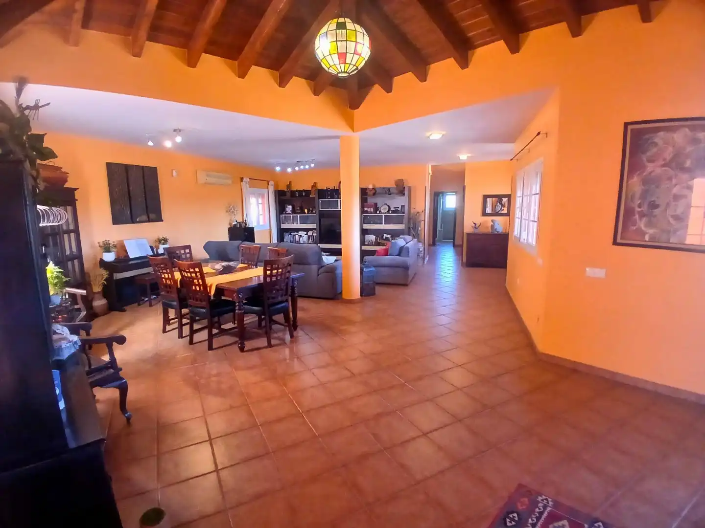 Dining room of Houses for sale in Tuineje  with Air Conditioner, Terrace and Swimming Pool