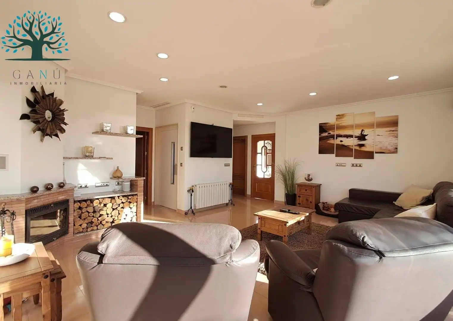 Sala de estar de Casa o chalet en venta en Cartagena con Aire acondicionado, Calefacción y Jardín privado