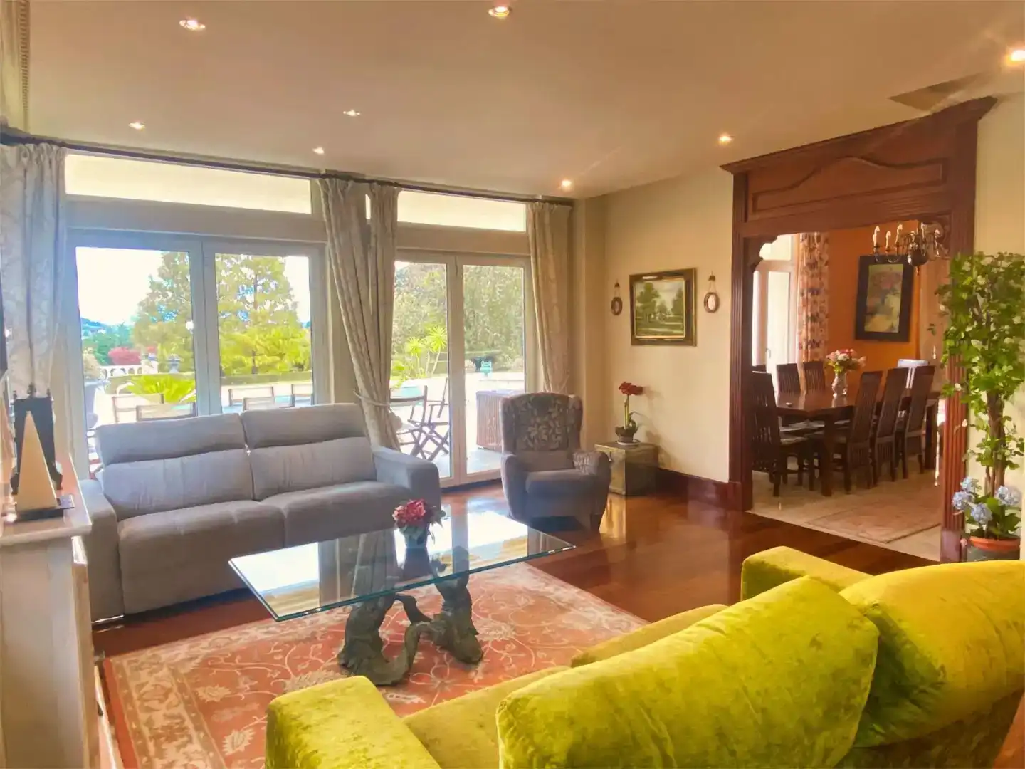 Sala d'estar de Casa o xalet en venda en Piélagos