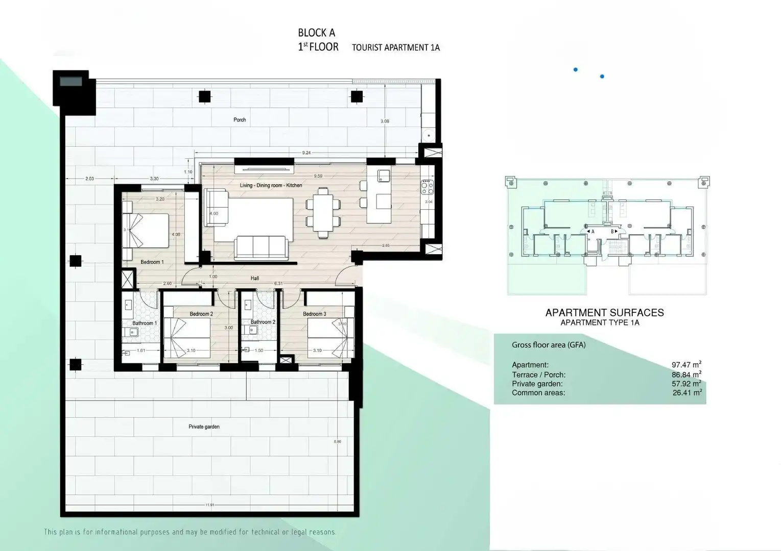Apartamento en venta en Los Alcázares con Aire acondicionado, Calefacción y Terraza