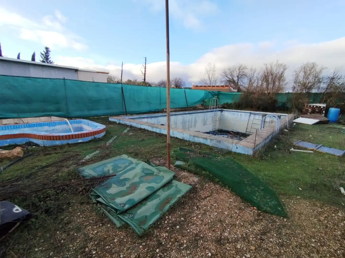 Schwimmbecken von Country house zum Verkauf in Tomelloso mit Schwimmbad und Möbliert
