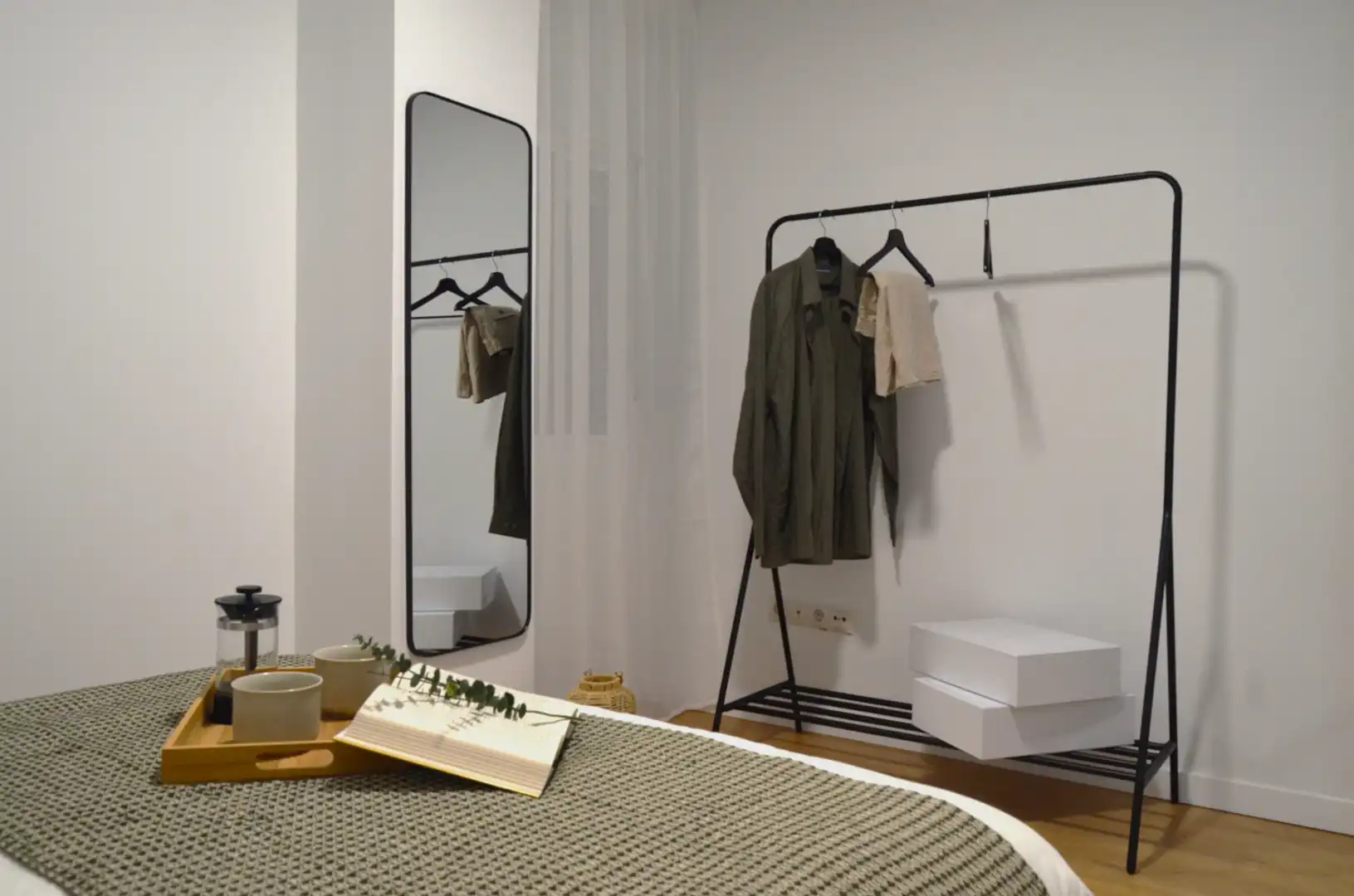Bedroom of Flat for sale in Málaga