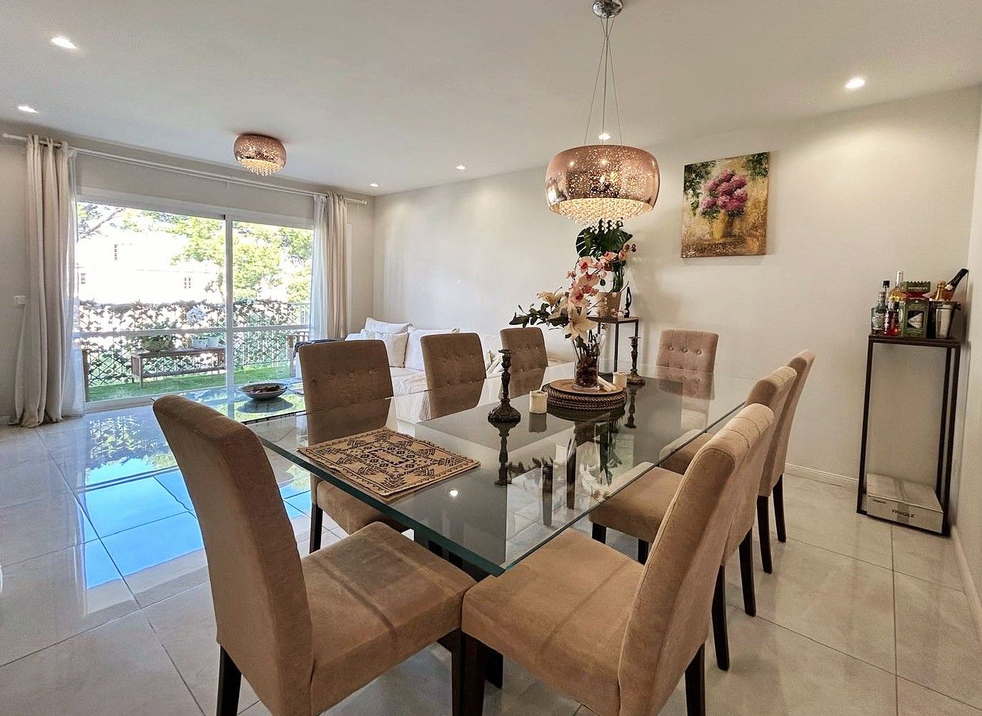 Menjador de Apartament en venda en  Palma de Mallorca amb Aire condicionat