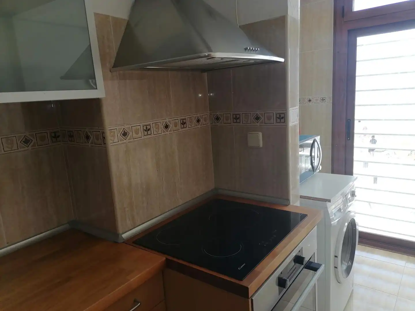Cocina de Apartamento de alquiler en  Palma de Mallorca con Aire acondicionado, Amueblado y Balcón