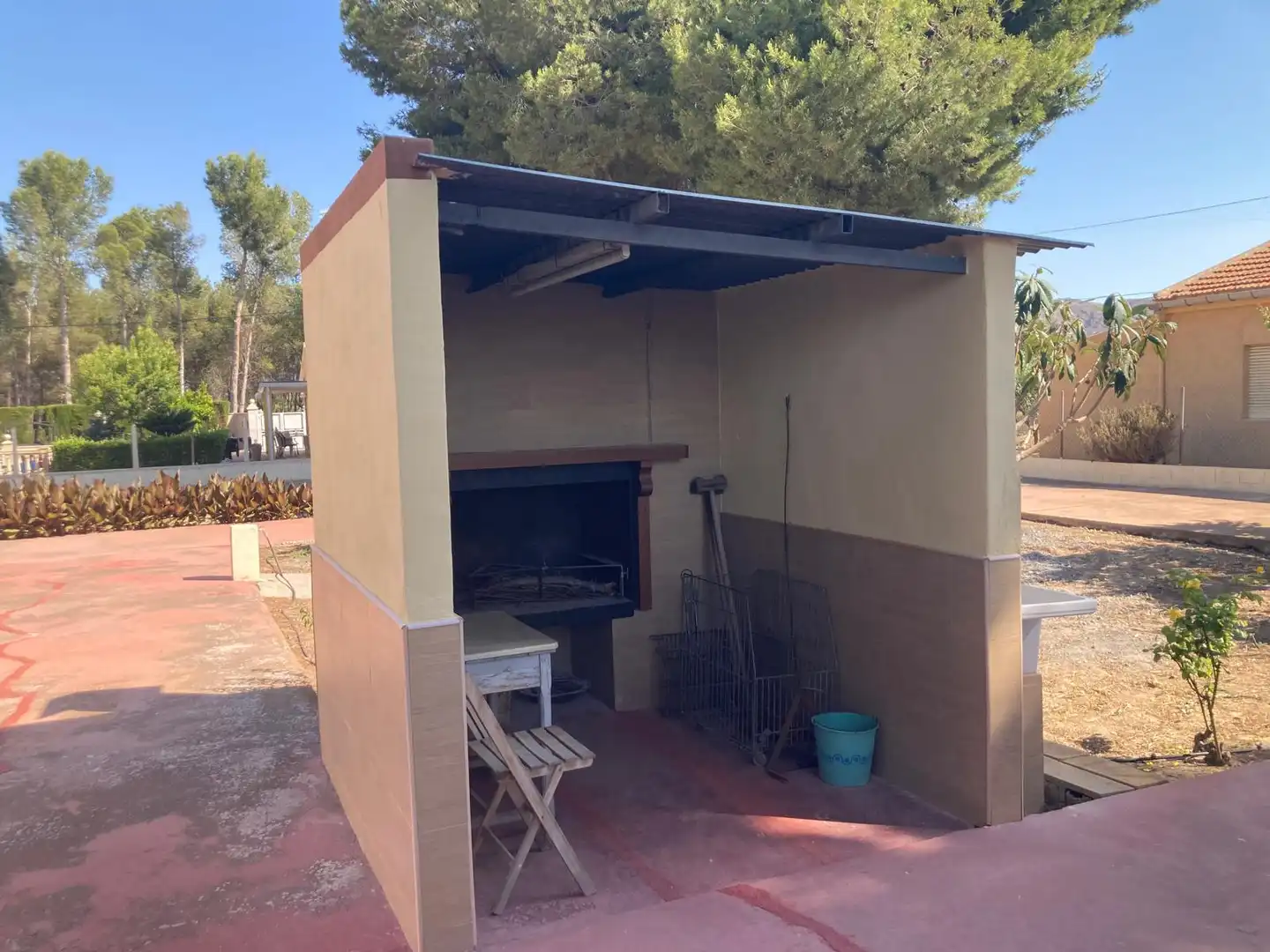 Jardín de Casa o chalet en venta en Villena con Jardín privado, Piscina y Amueblado