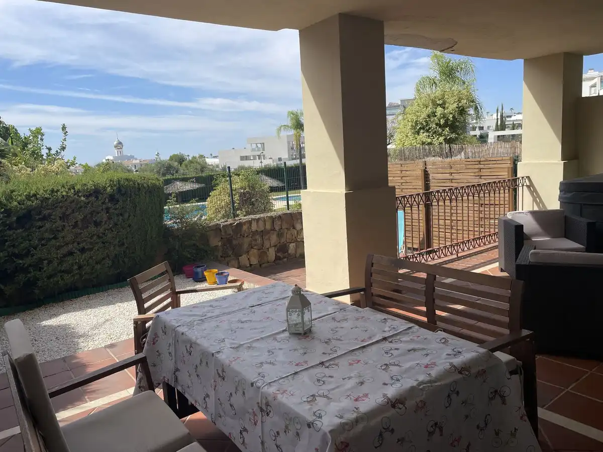 Terraza de Piso en venta en Estepona con Terraza y Piscina