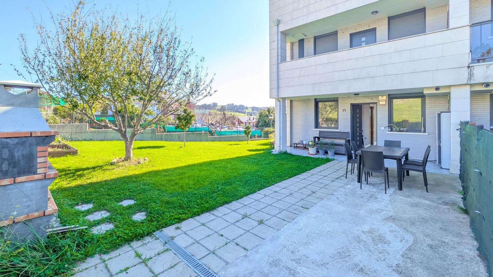 Jardí de Planta baixa de lloguer en Miengo amb Calefacció, Jardí privat i Terrassa