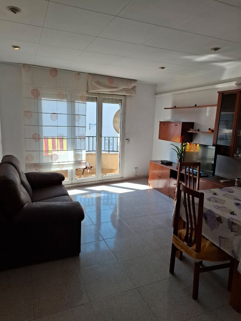 Living room of Flat to rent in Calella  with Air Conditioner, Furnished and Oven
