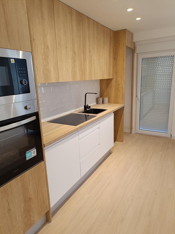 Cocina de Piso en venta en  Zaragoza Capital con Calefacción y Terraza