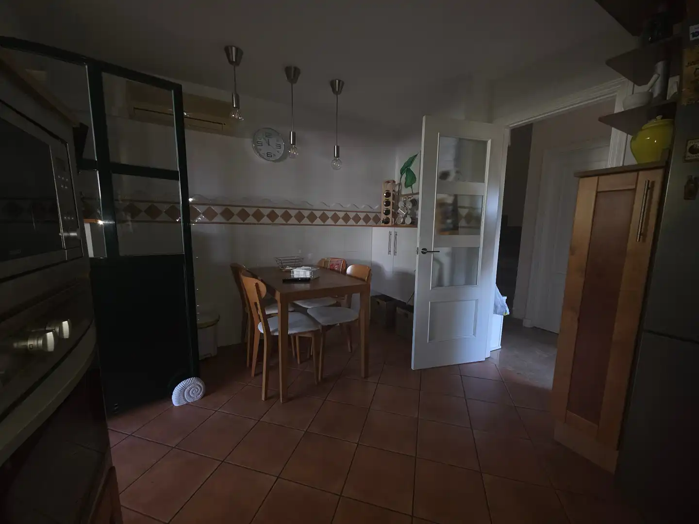 Cocina de Casa adosada en venta en Montequinto con Aire acondicionado, Calefacción y Jardín privado