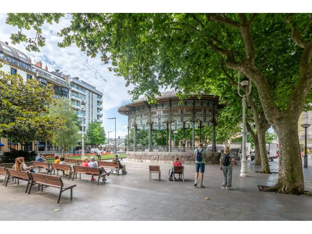 Außenansicht von Wohnung zum Verkauf in Donostia - San Sebastián  mit Heizung und Terrasse