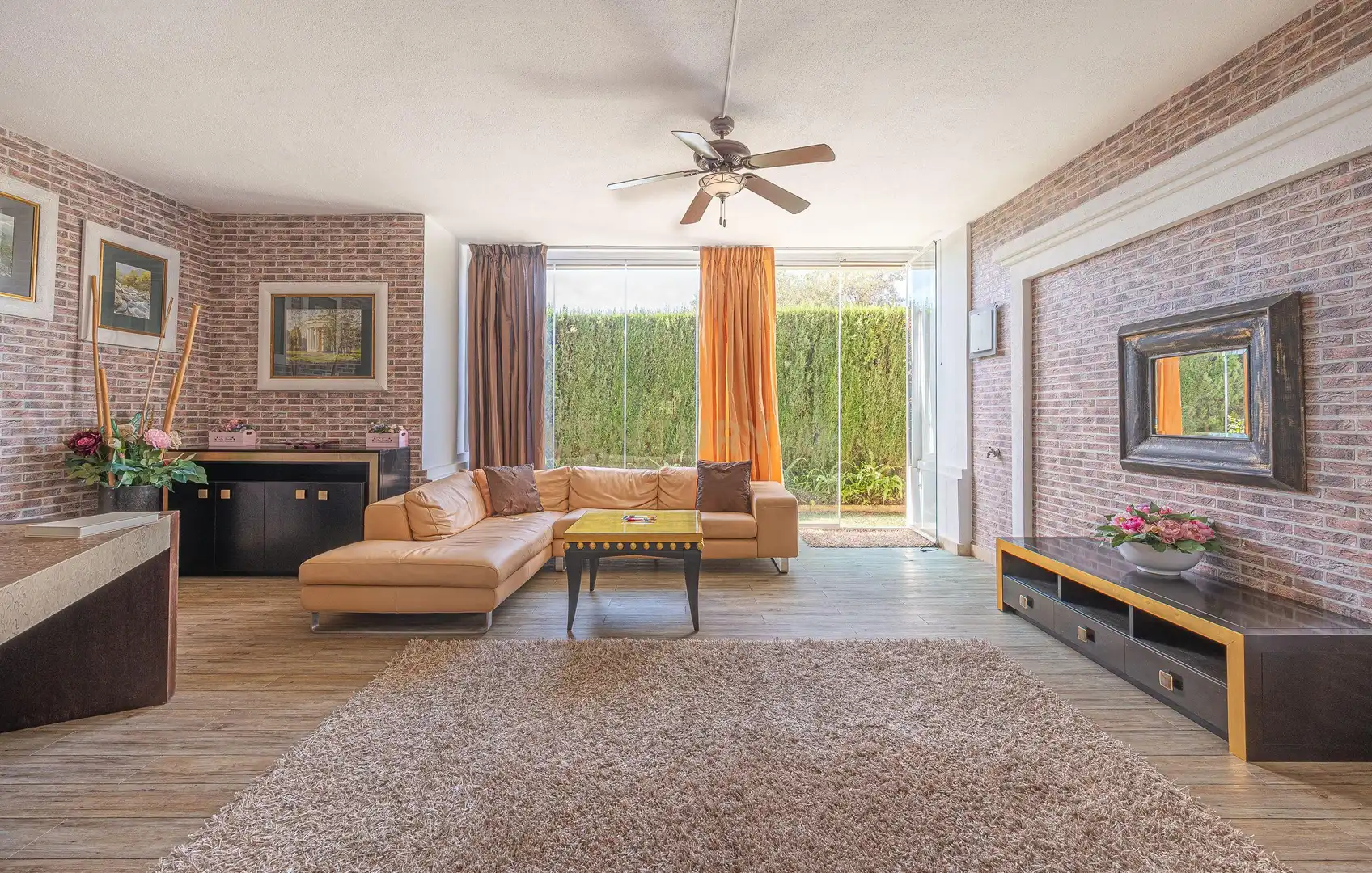 Living room of Apartments for rent in Marbella  with Air Conditioner, Private garden and Furnished