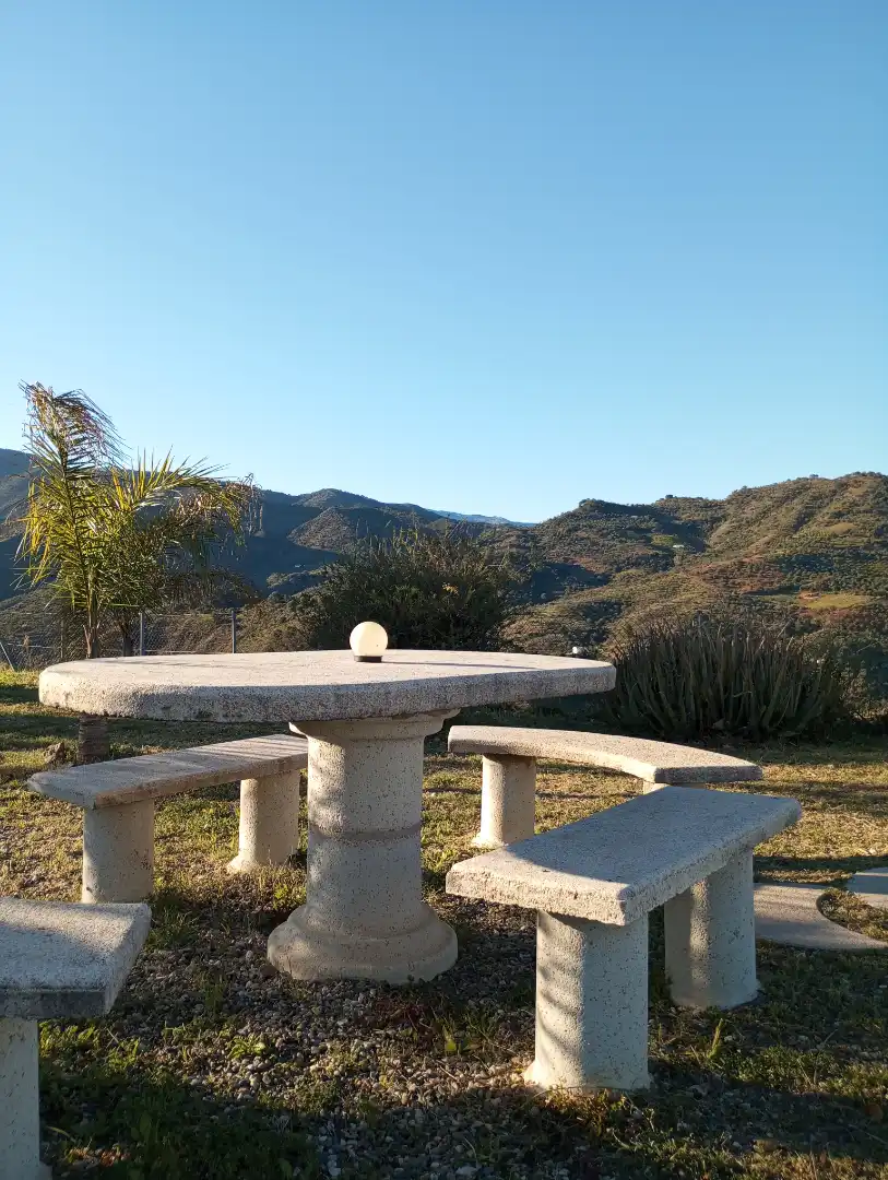 Terrace of Country homes for sale in Monda  with Air Conditioner, Heating and Private garden