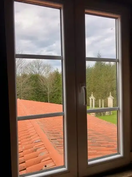 Vista exterior de Casa o xalet en venda en Curtis amb Calefacció, Traster i Piscina