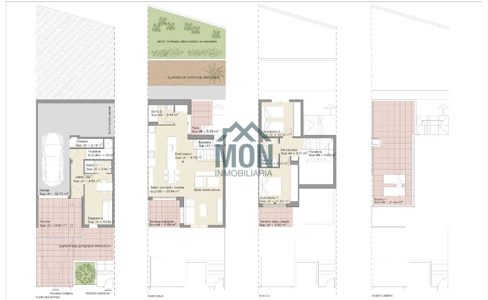 Terraced house with terrace for sale in Rosa, imagen 25
