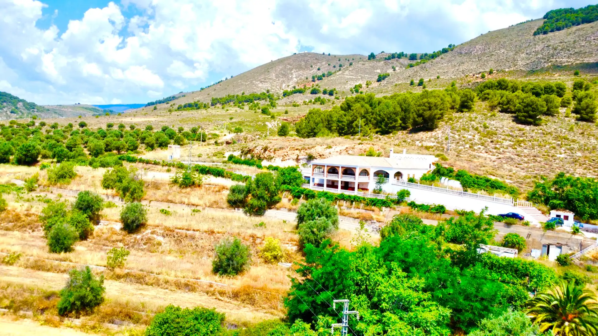 Exterior view of Houses for sale in Laujar de Andarax  with Air Conditioner, Private garden and Terrace