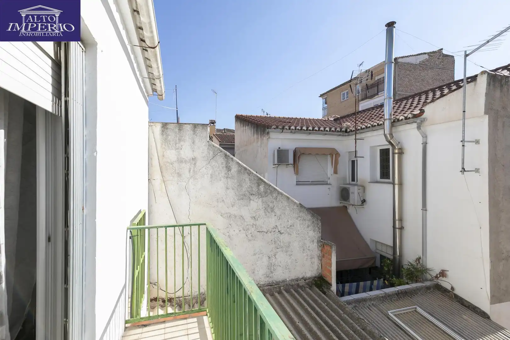 Balcony of Flat for sale in Granada