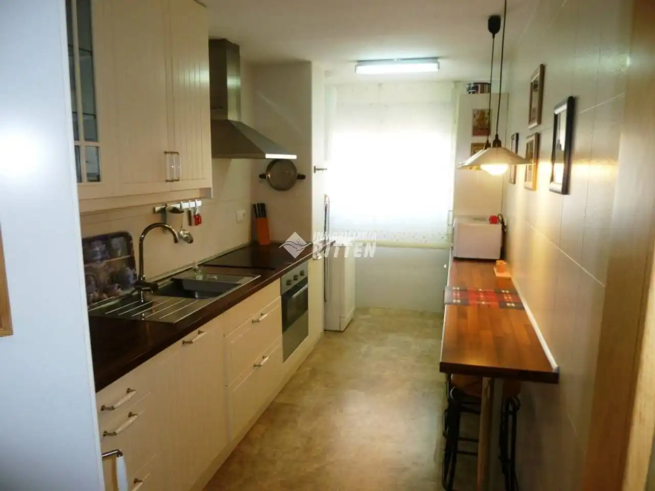 Cocina de Piso de alquiler en Cartagena con Aire acondicionado, Calefacción y Terraza