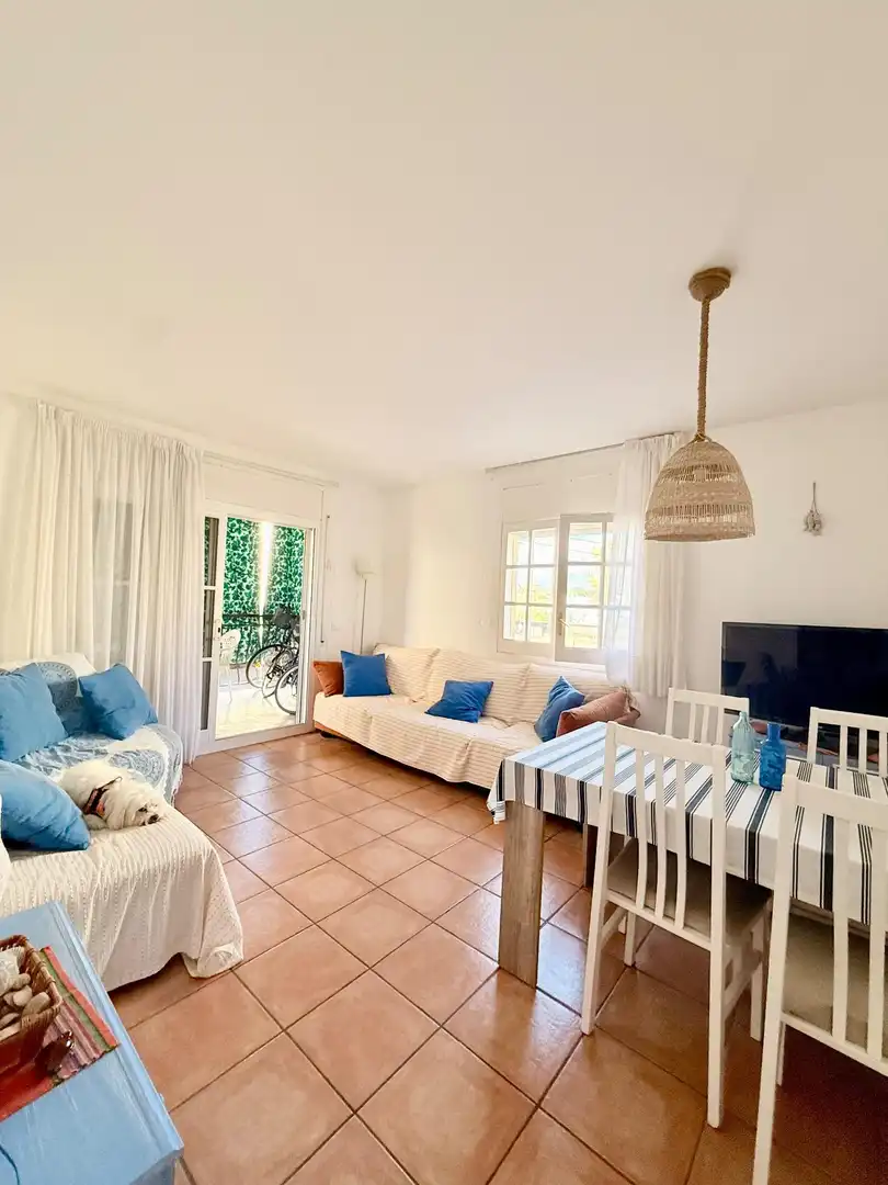 Sala de estar de Piso en venta en Cunit con Terraza y Balcón