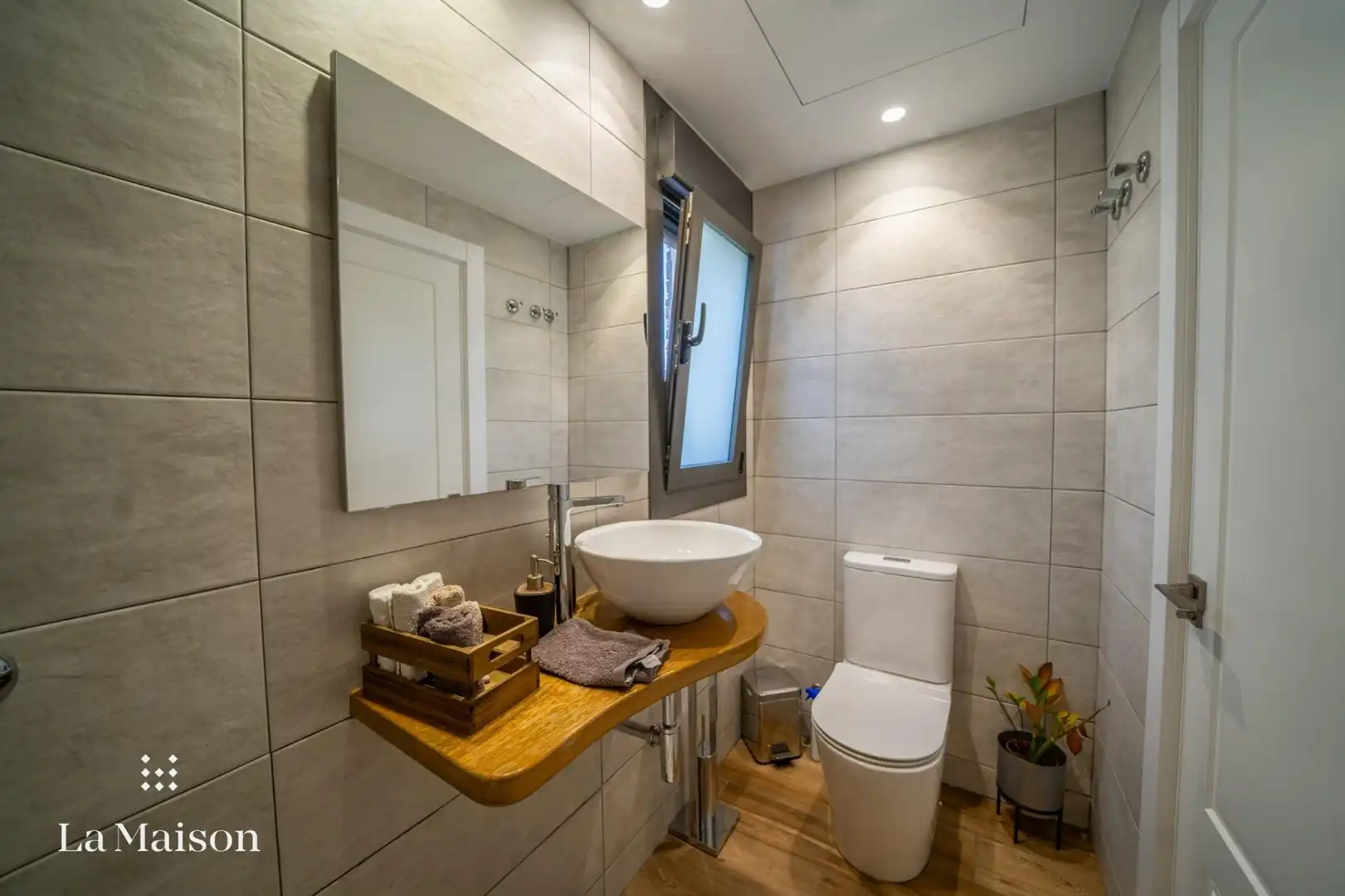 Baño de Casa o chalet en venta en Caldes d'Estrac con Aire acondicionado, Calefacción y Jardín privado