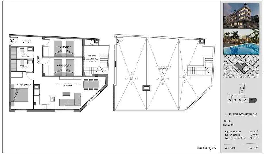 Apartament amb terrassa en venda a Santa Pola ciudad, imagen 7