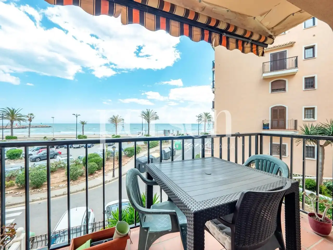 Balcony of Flat for sale in Alboraya  with Air Conditioner, Heating and Parquet flooring