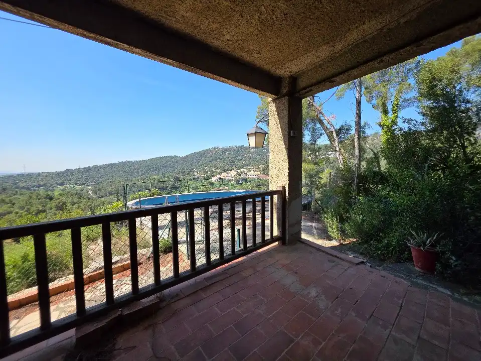 Terrace of Country homes for sale in Castellar del Vallès  with Heating, Private garden and Swimming Pool