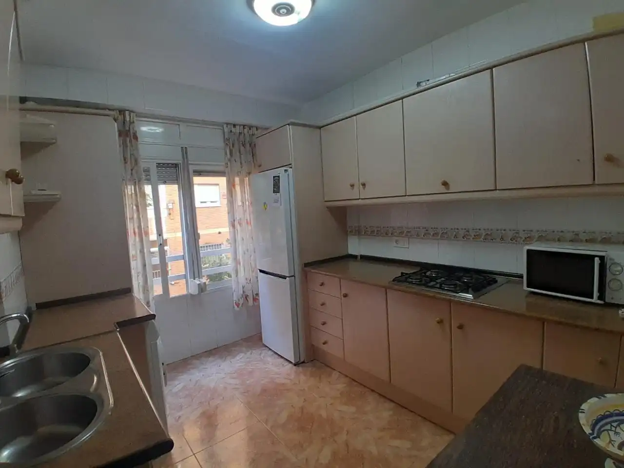 Kitchen of Flat for rent in Granada  with Terrace and Furnished