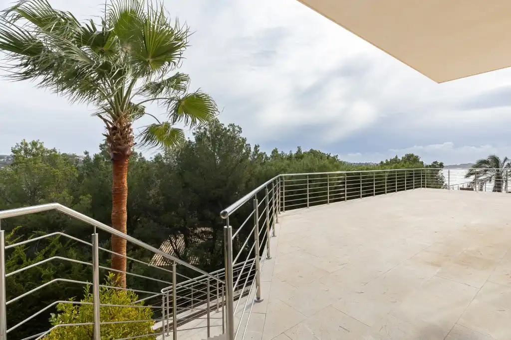 Terrassa de Casa o xalet en venda en Calvià amb Aire condicionat, Jardí privat i Terrassa