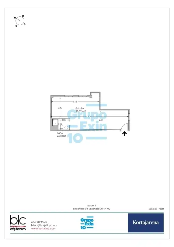 Penthouse with lift for sale in Isabel II.a Etorbidea, imagen 19