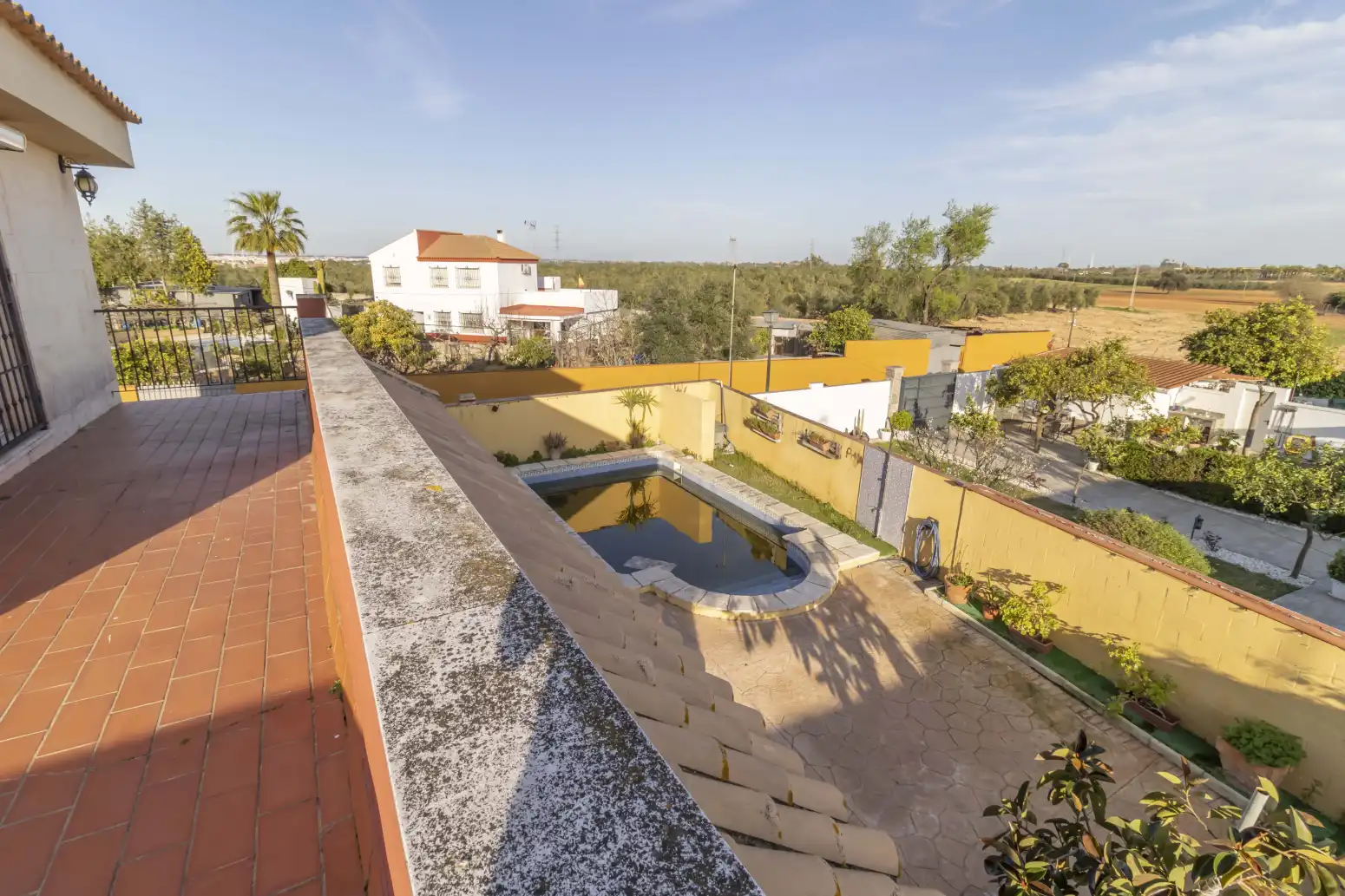 Terrassa de Casa o xalet en venda en Alcalá de Guadaira amb Aire condicionat, Terrassa i Piscina