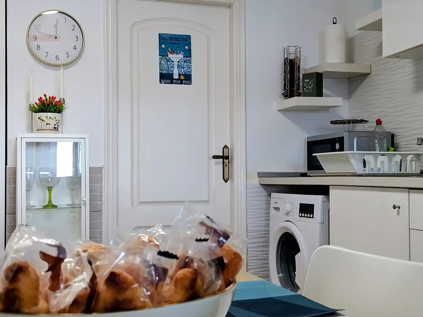 Cuina de Loft en venda en Los Realejos amb Moblat, Rentadora i Microones