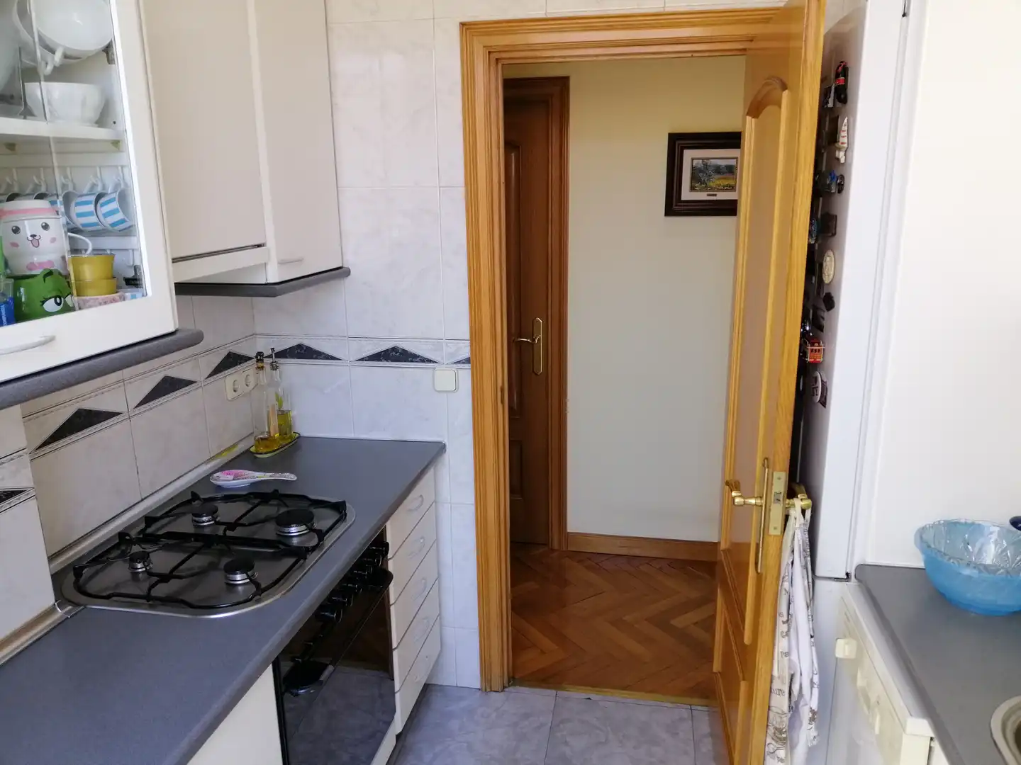 Kitchen of Flat for sale in Madrid  with Air Conditioner, Heating and Parquet flooring