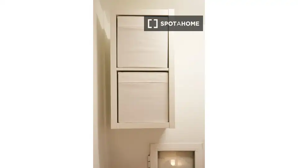 Habitación de Piso de alquiler en Madrid con Aire acondicionado, Calefacción y Amueblado