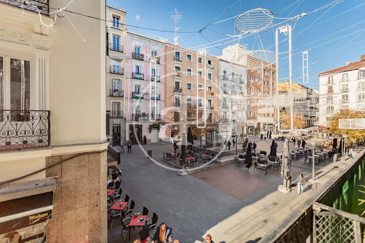 Exterior view of Flat for rent in Madrid  with Air Conditioner, Heating and Furnished