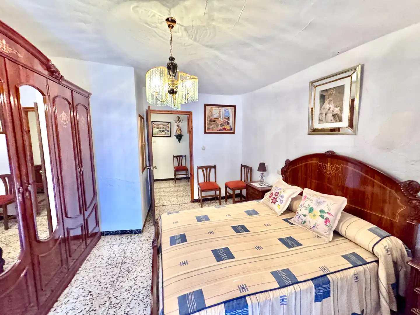 Bedroom of Houses for sale in Aldeire  with Storage room, Furnished and Balcony