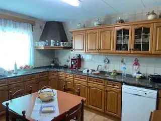 Cocina de Finca rústica en venta en Fuente Álamo de Murcia con Calefacción, Jardín privado y Trastero