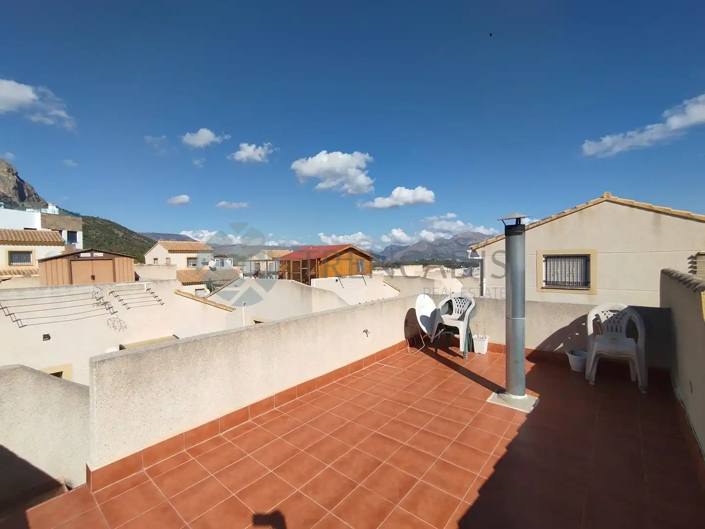 Terrassa de Casa o xalet en venda en La Alberca