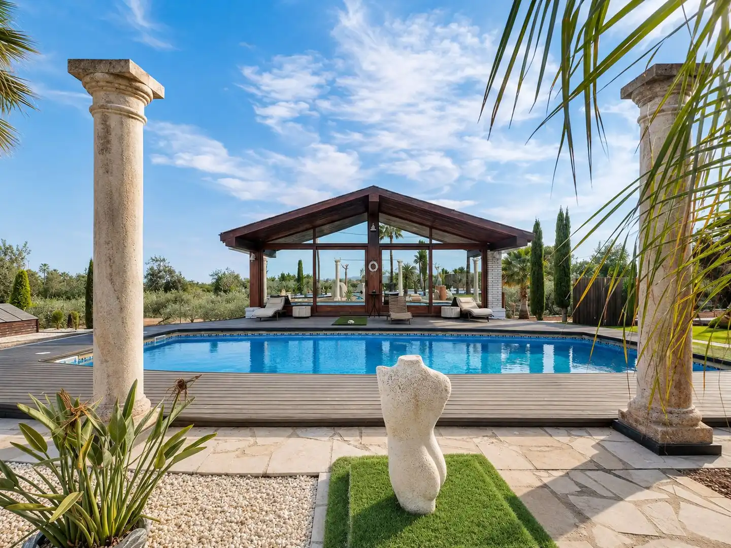 Swimming pool of Houses for sale in L'Ampolla