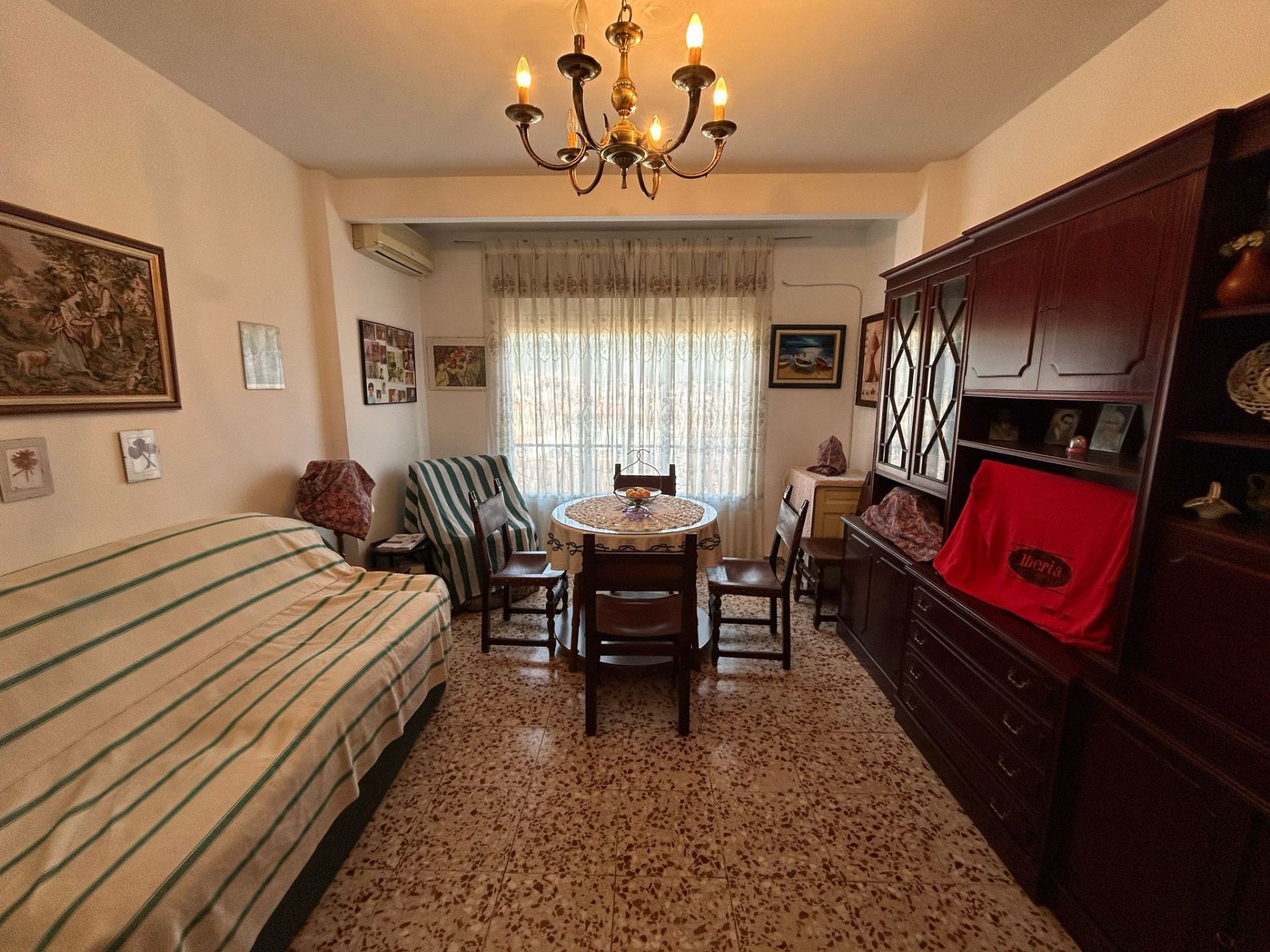 Sala de estar de Piso en venta en Cilleros con Aire acondicionado