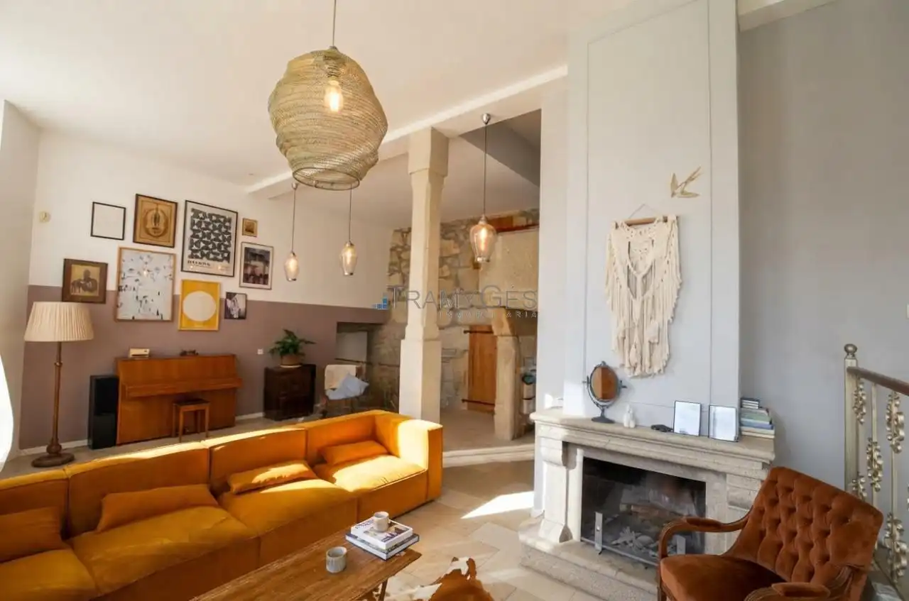 Living room of Houses for sale in Oia, Pontevedra