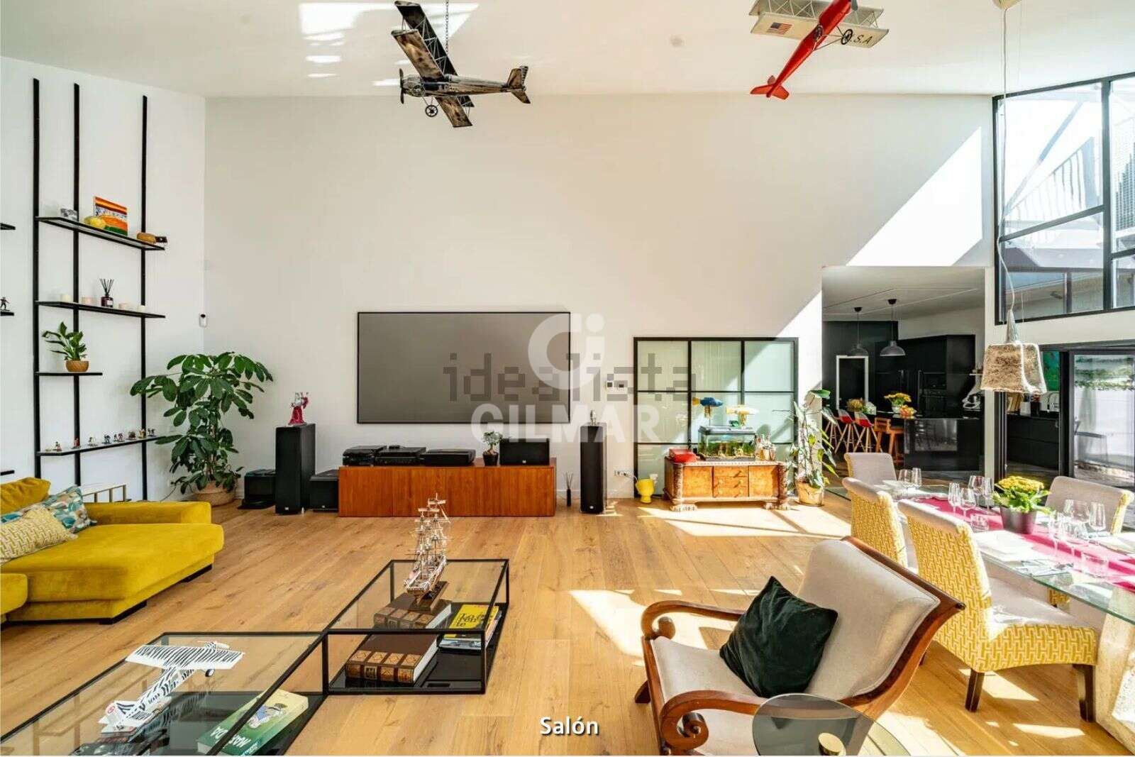 Wohnzimmer von Büro zum Verkauf in  Madrid Capital mit Heizung