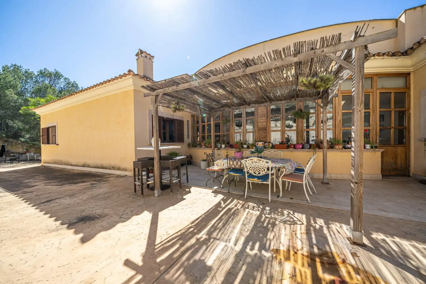 Terrassa de Casa o xalet en venda en Calvià amb Aire condicionat, Calefacció i Jardí privat