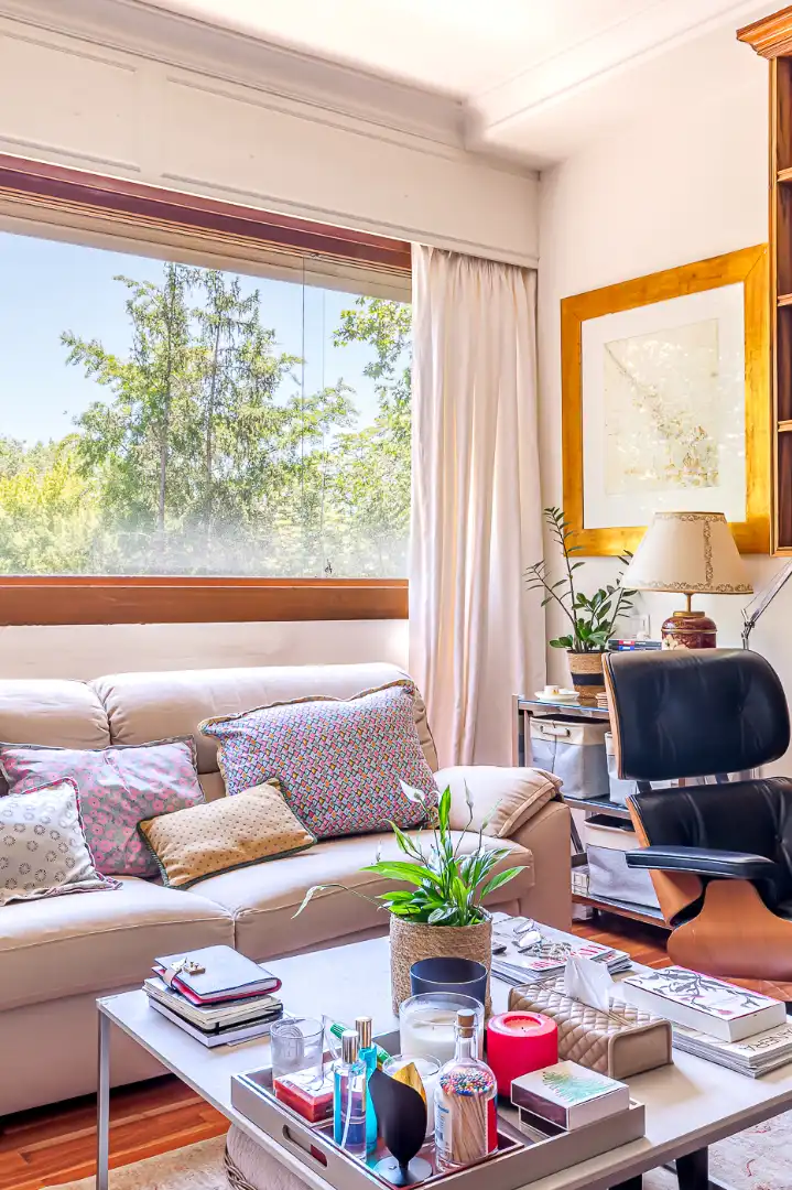 Living room of Flat for sale in Madrid  with Air Conditioner, Heating and Terrace