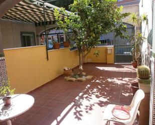 Terrace of Single-family semi-detached to rent in Roquetas de Mar  with Air Conditioner